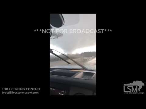 11-5-18 Natchitoches, LA - Tornado on the ground, large tornado