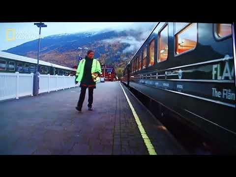 RailCowGirl in Europe from above - Norway - #shorts