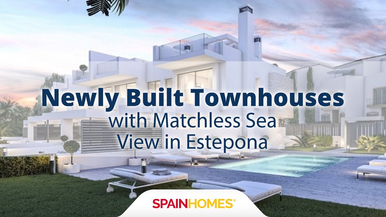 Nuevos adosados con inmejorables vistas al mar en Estepona