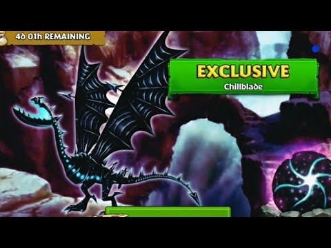 CHILLBLADE Titan Mode Max Level 150 - Exclusive Sword Stealer - Dragons: Rise of Berk