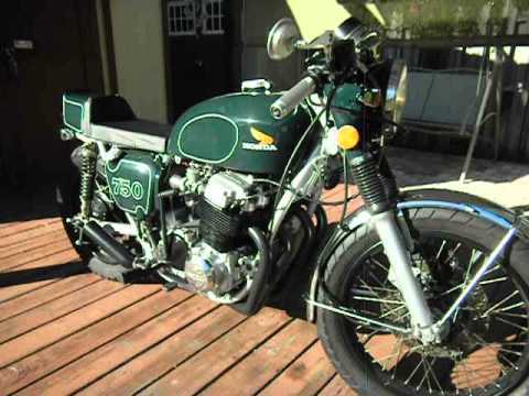 76 Honda CB750 Cafe Racer