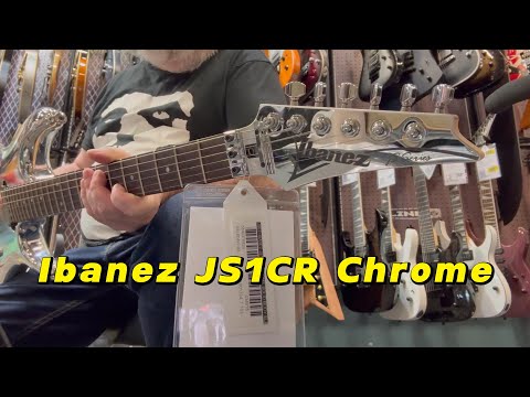 Ibanez JS1CR, Joe Satriani Signature-Chrome Boy demo at Guitar Center.