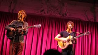 The Weight Of My Words - Kings of Convenience - Bush Hall, London - 9th May 2015