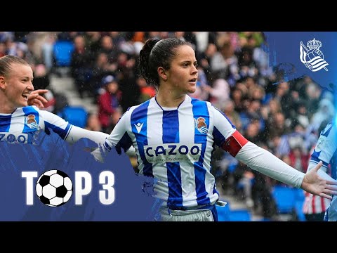 TOP 3 | Desde 40 metros | Los mejores goles de la temporada | Real Sociedad