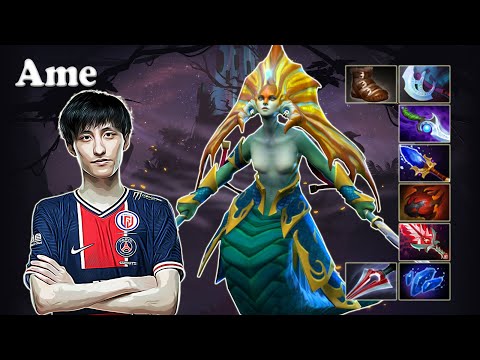 Ame - Naga Siren Safelane | Dota 2 7.31b Gameplay #2
