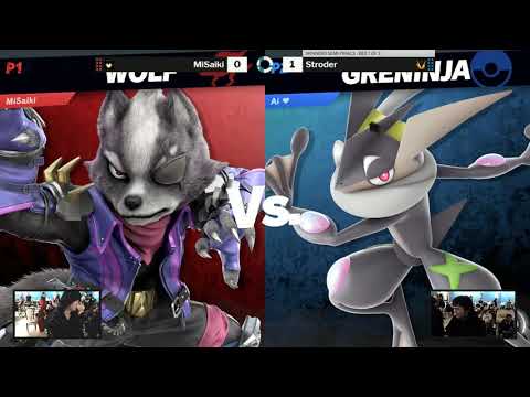 Sink or Swim 118 Winners Semi-Finals - MiSaiki (Lucina, Wolf) vs Stroder (Greninja, Fox)