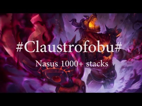 Nasus 1000+ stacks+600 AD+5000 DAMAGE