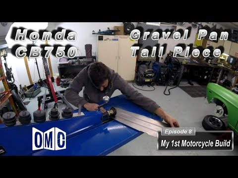 My 1st Motorcycle Build (E8) - Honda CB750 Cafe Racer (tail piece mounts, gravel pan)