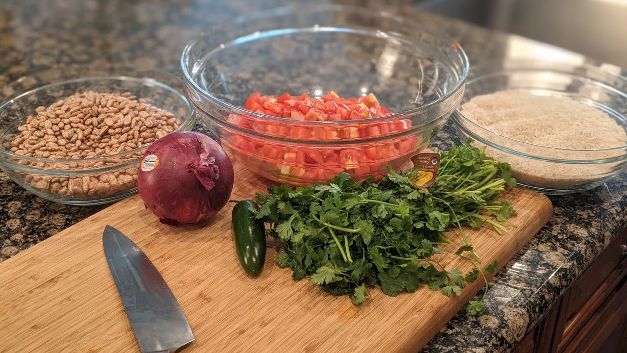 Side Dish Episode Fifty-Three: Refried Beans, Mexican Rice and Salsa!