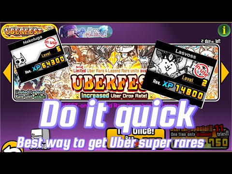 How to get 6 rare tickets in under 20 minutes (battle cats)