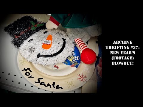 Oddity Archive: Episode 294.1 – Archive Thrifting #37: New Year’s (Footage) Blowout!