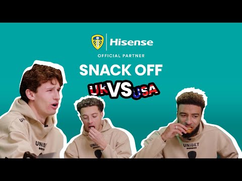 USA vs UK Snack Off! 🥞🇺🇸🇬🇧 | Ethan Ampadu, Brendan Aaronson, Jayden Bogle