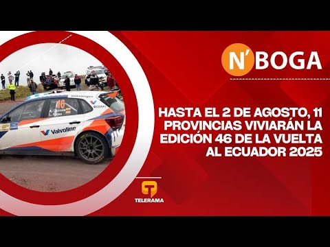 Hasta el 2 de agosto, 11 provincias vivirán la edición 46 de la vuelta al Ecuador 2025