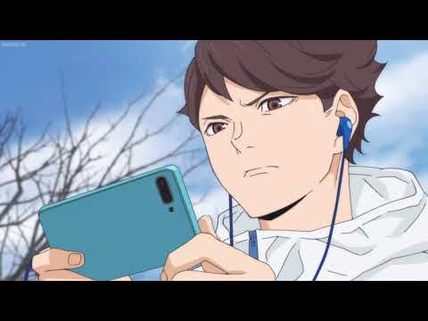[Haikyuu!! Season 4 DUB] Oikawa And His Earphones In Season 4