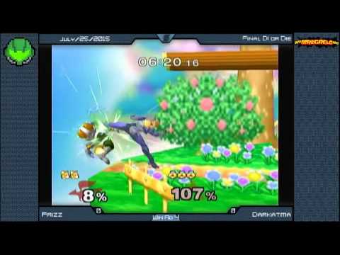 Frizz Fox vs Darkatma Shiek   SSBM   Winners Round 4   0725156