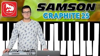 Video thumbnail for SAMSON GRAPHITE 25 - компактная миди-клавиатура by PopMusicRu