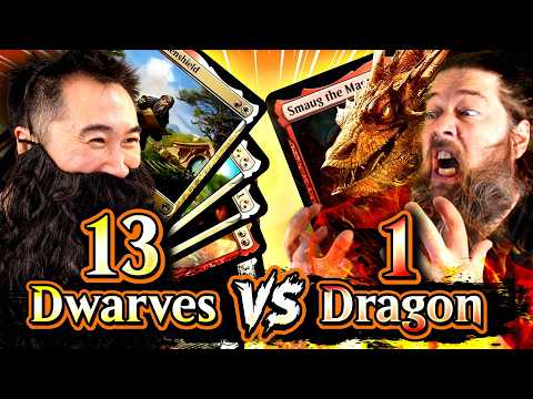 13 Dwarves vs 1 Dragon | The Hobbit x MTG Commander