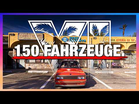 GTA 6: Alle 150 NEUEN FAHRZEUGE aus dem Gameplay Trailer