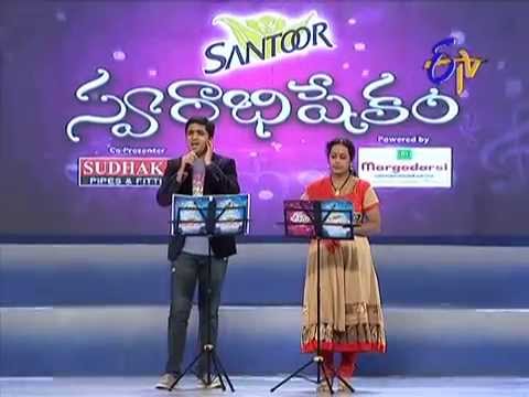 Swarabhishekam - Krishna Chaitanya, Gayatri Performance - Saagara Sangamame Song - 3rd August 2014