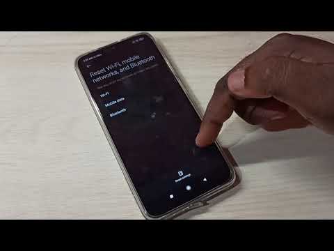POCO 5G How to Reset Network Settings