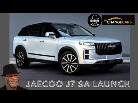 Jaecoo J7 SA Launch - MotorMatters and CHANGECARS