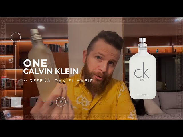 Vídeo relacionado con CALVIN KLEIN CK ONE Eau de Toilette unisex | Fragancia unisex con notas de bergamota, cardamomo y té verde | 300 ml