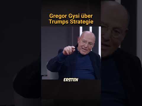 Video Thumbnail: Gregor Gysi über Trumps Strategie