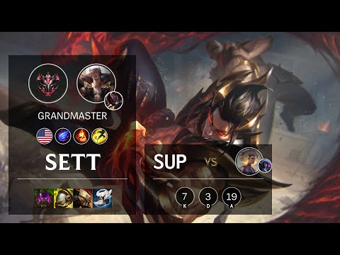 Sett Support vs Rell - NA Grandmaster Patch 11.3