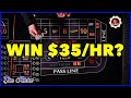 How To Win 35 Per Hour At Casino Craps
