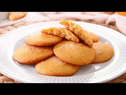 Galletas De Naranja Fáciles, Tiernas y Económicas