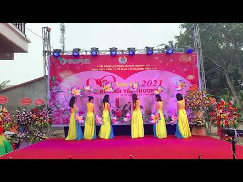 Chương trình "Tết sum vầy năm 2021" | Múa Việt Nam Gấm hoa | Đại Đoàn Gia Group