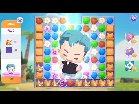 BTS Island: In the SEOM Level 804 - NO BOOSTERS GAMEPLAY 🎵 | SKILLGAMING ✔️