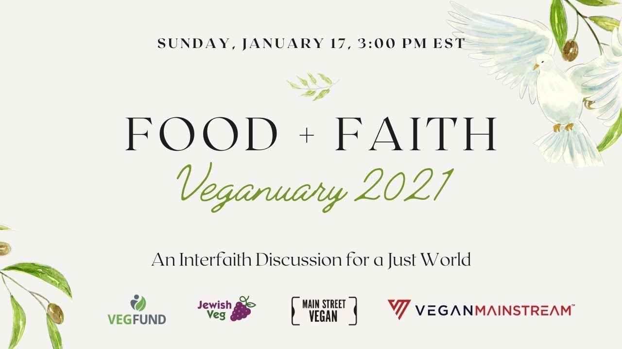 Food x Faith Veganuary: Interfaith Discussion for a Just World