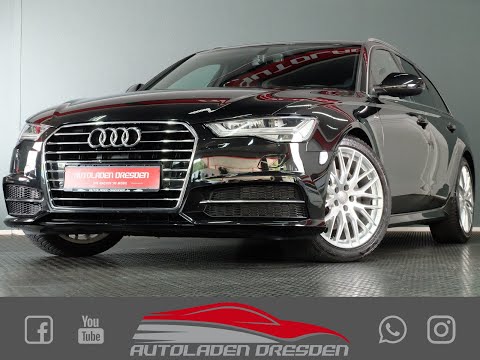 Audi A6 2.0 TDI Ultra S LINE PLUS Fahrzeugpräsentation Autoladen Dresden