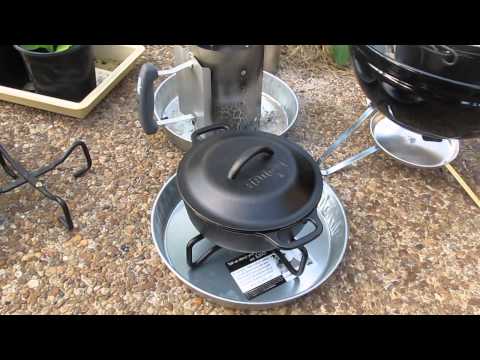 Cast Iron & Charcoal: Baked Chicken And Veggies Recipe In My 8" Lodge Dutch Ovens