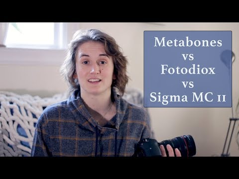 Sony to Canon Adapter Test Results | Metabones vs Fotodiox vs Sigma MC 11