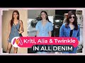 Kriti Alia And Twinkle In AllDenim Look B Town Style Under 3 Minutes Myntra