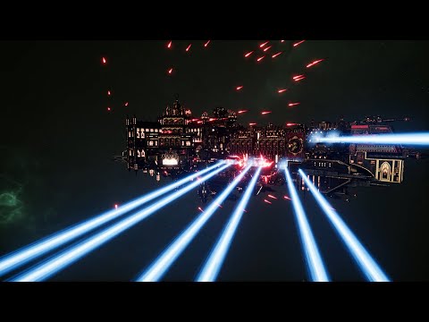 Skalgrim Mod - Fabricator Ark Dominus - Adeptus Mechanicus vs Chaos - Battlefleet Gothic Armada 2