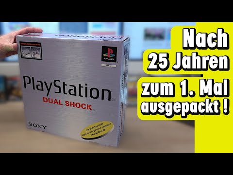 Sony Playstation nach 25 Jahren zum ersten Mal ausgepackt - Spiele und Grafik-Test