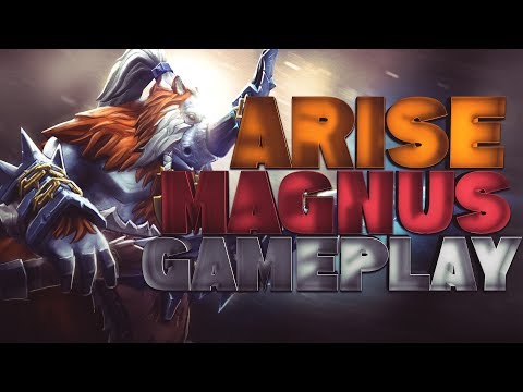 Ar1Se - World's Best Magnus - Dota 2 CRAZY Gameplay