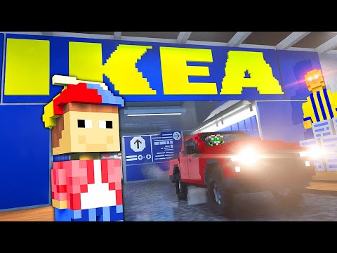 We Got Stuck in SCP-3008 Infinite IKEA - Teardown Mods Multiplayer