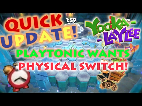 Yooka-Laylee Quick Update - Playtonic wants a Physical Switch version?! Backerkits now Closed!