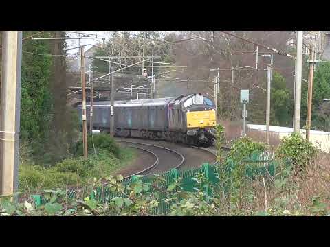 37800 5Q70 Mossend Yard - Northampton EMD, Sun. 9th January 2022