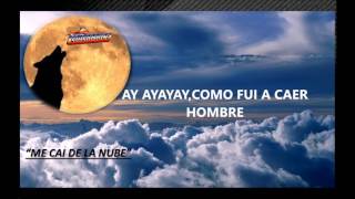 TEMERARIOS (letra) ME CAI DE LA NUBE