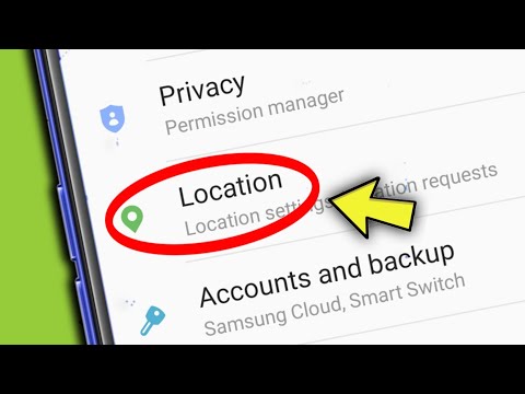 Samsung Phone || Location & Map Setting M51