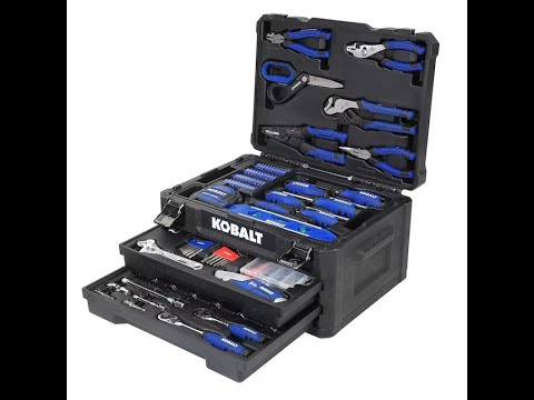 Kobalt 228-Piece Tool Set Review & Unboxing | Full Tour of What’s Inside the Case!