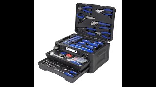 Kobalt 228-Piece Tool Set Review & Unboxing | Full Tour of What’s Inside the Case!
