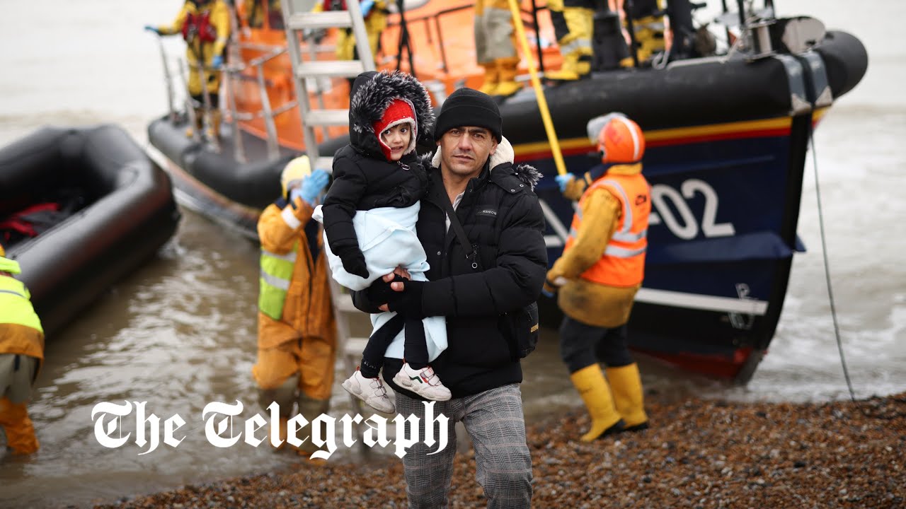 Why do migrants risk their lives in the English channel over staying in France?