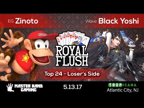 Royal Flush - Top 24 - EG | Zinoto vs. Wave | Black Yoshi - Loser's Side