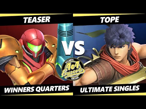 4o4 Smash Night 48 Winners Quarters - Teaser (Samus) Vs. Tope (Ike) SSBU Ultimate Tournament